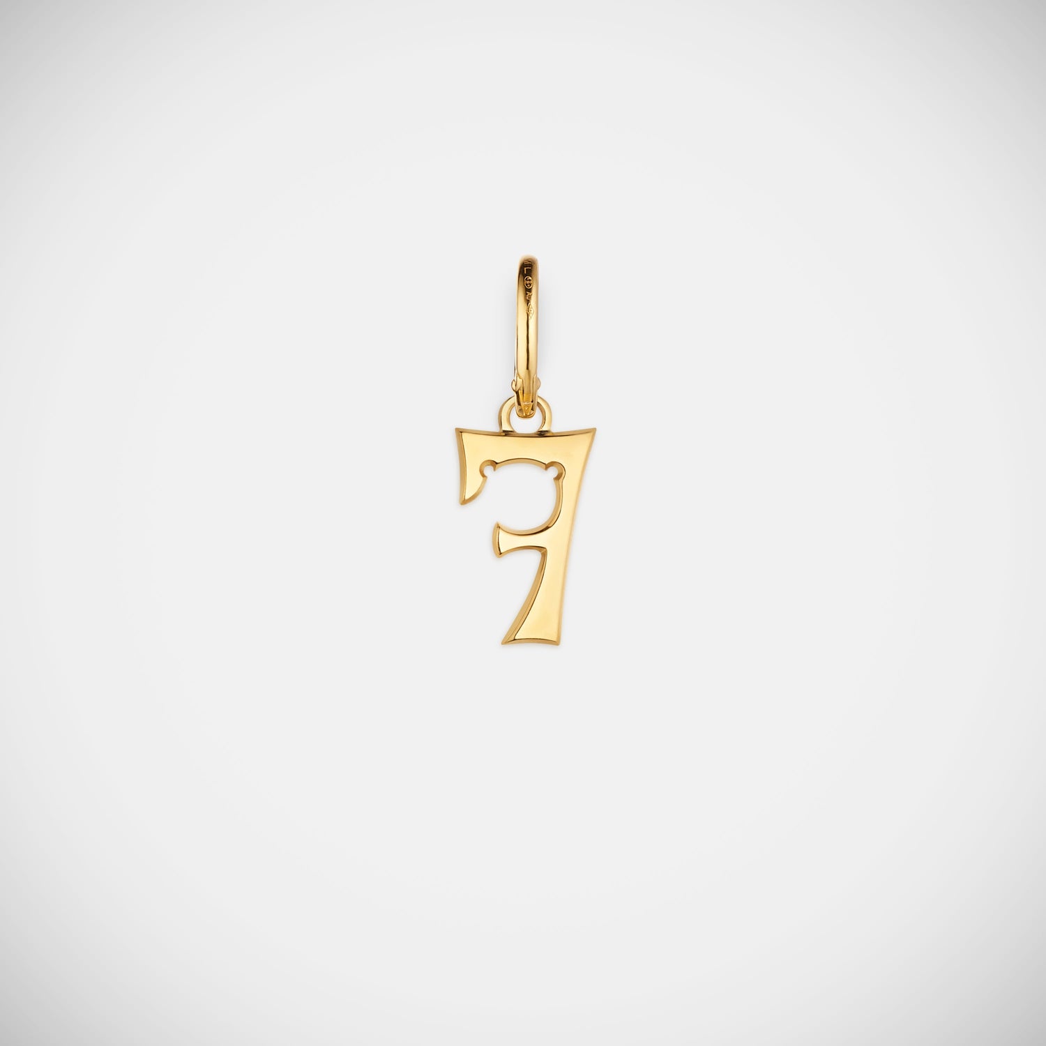 Marie Lichtenberg Staging Pendant Custom Number Charm