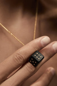 Marie Lichtenberg Staging Charm Dado Ebony charm 13mm