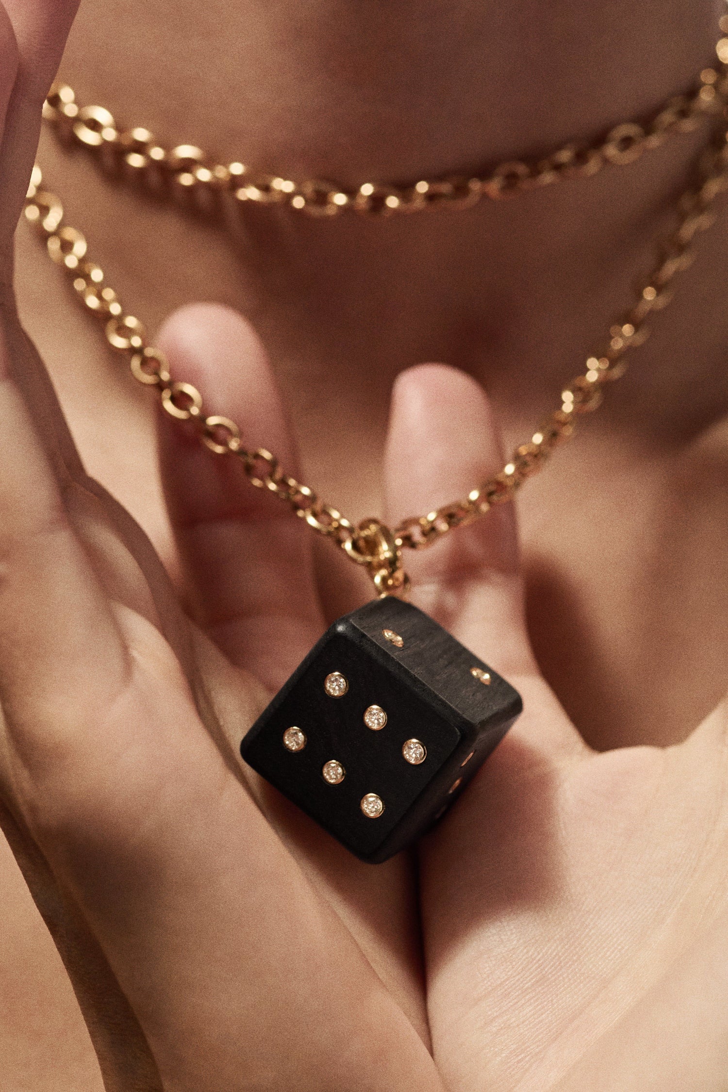 Marie Lichtenberg Staging Pendant Dado Ebony Jumbo charm