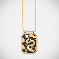 Marie Lichtenberg Staging Scapulaires Dragon Ebony Scapular