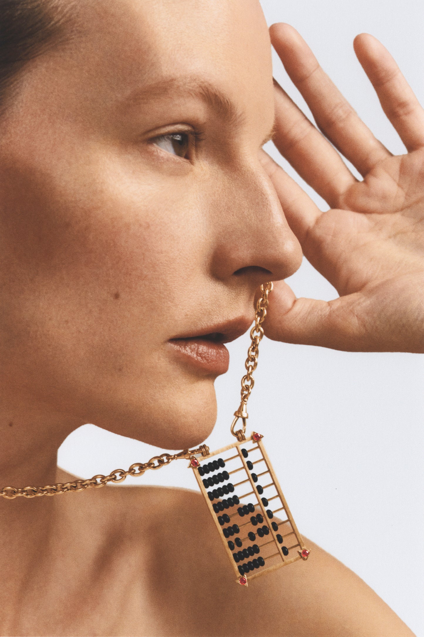 Marie Lichtenberg Staging Scapulaires Ebony Abacus Scapular