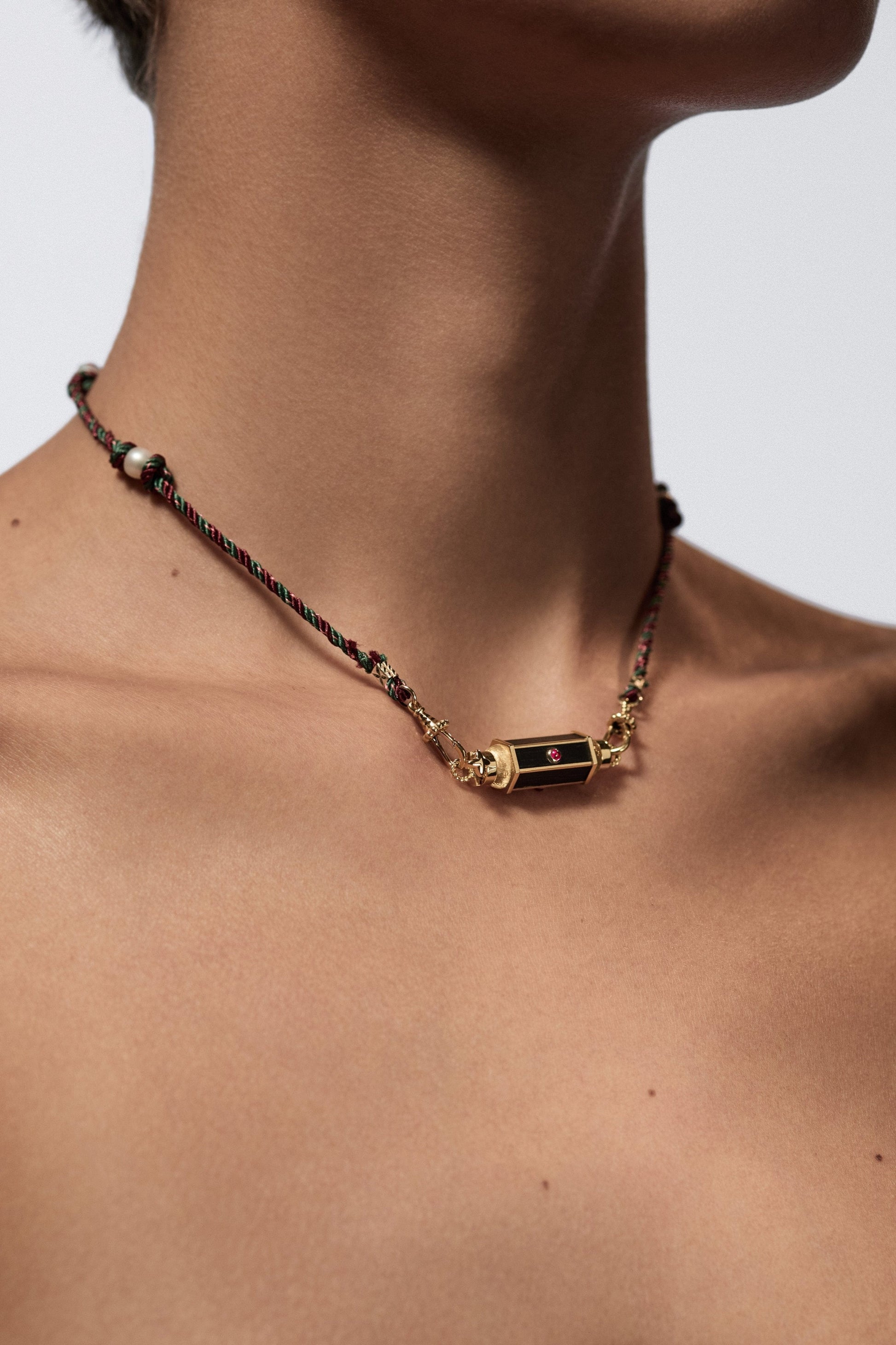 Ebony baby locket - Marie Lichtenberg