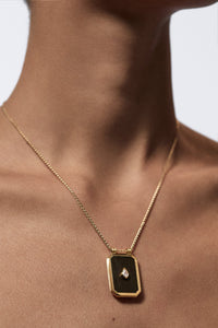 Marie Lichtenberg Staging Scapulaires Ebony Pear Scapular