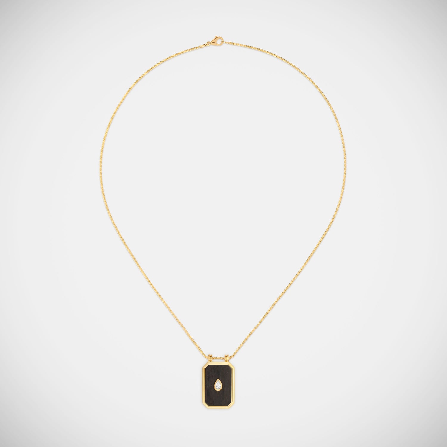 Marie Lichtenberg Staging Scapulaires Ebony Pear Scapular