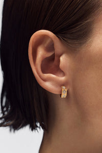 Marie Lichtenberg Staging Earring Ecrou coco earring Diamonds small