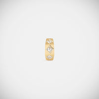 Marie Lichtenberg Staging Earring Ecrou coco earring Diamonds small