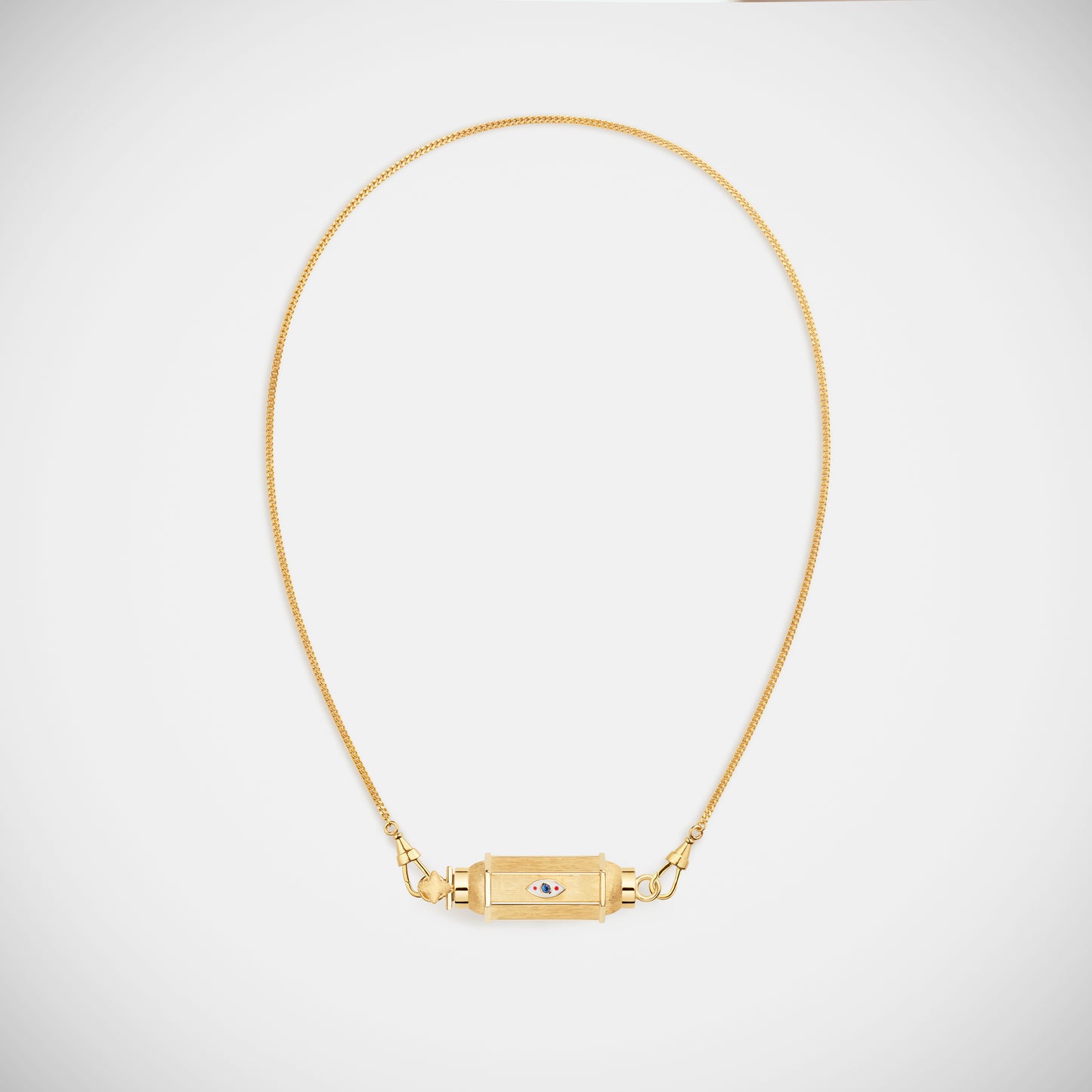 Marie Lichtenberg Staging Baby locket Evil Eye Baby Locket Necklace