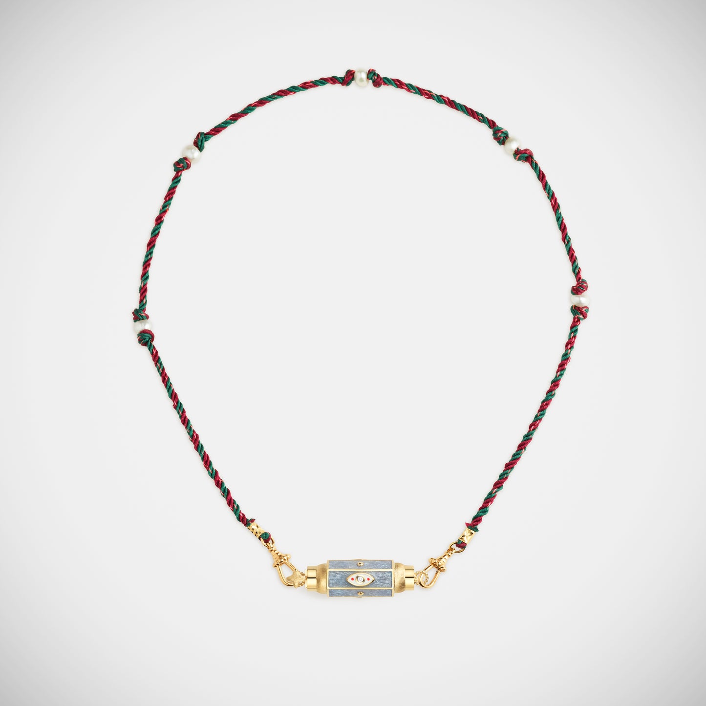 Marie Lichtenberg Staging Baby locket Evil Eye Silver Baby Locket