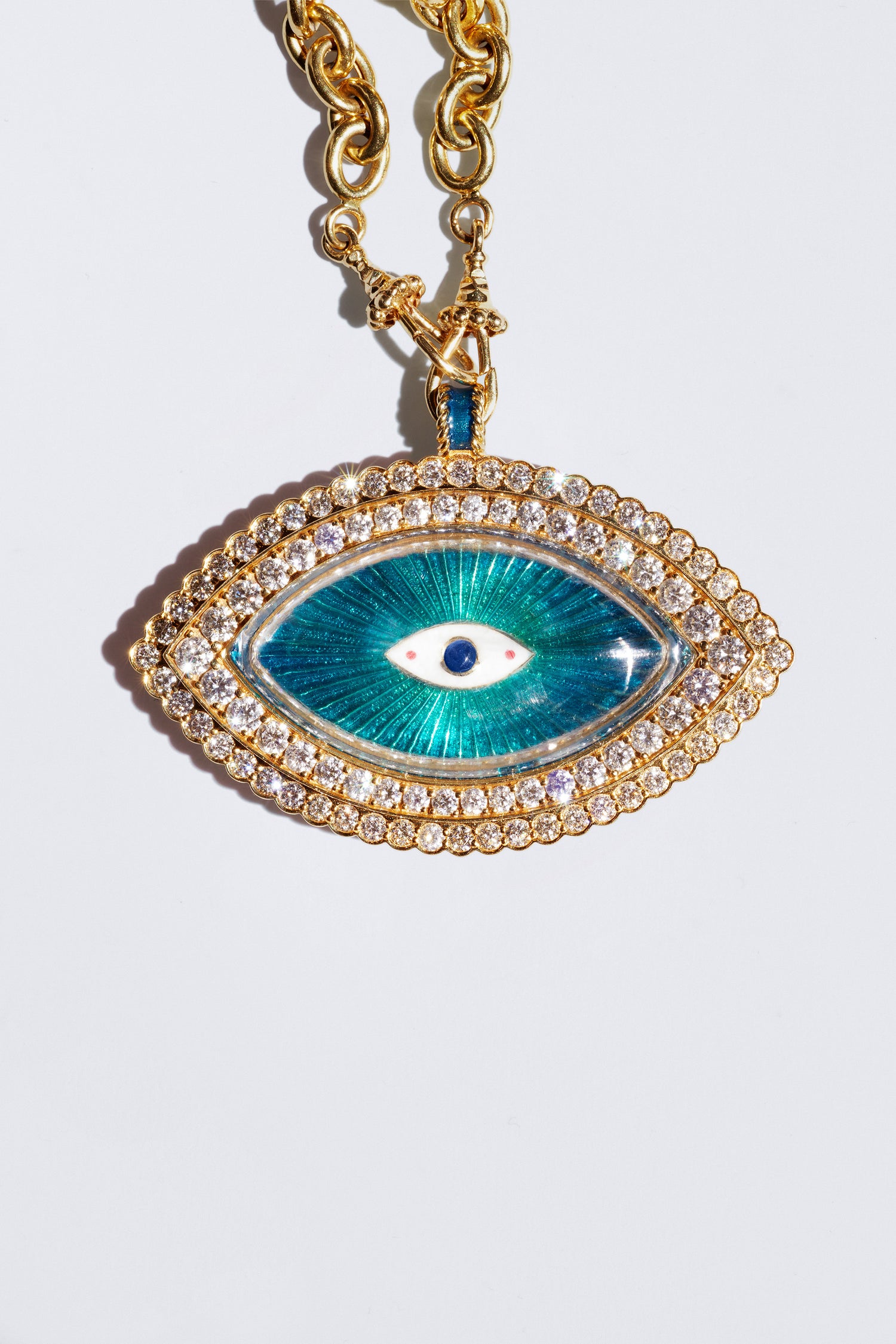 Marie Lichtenberg Staging Pendant Eye play pendant