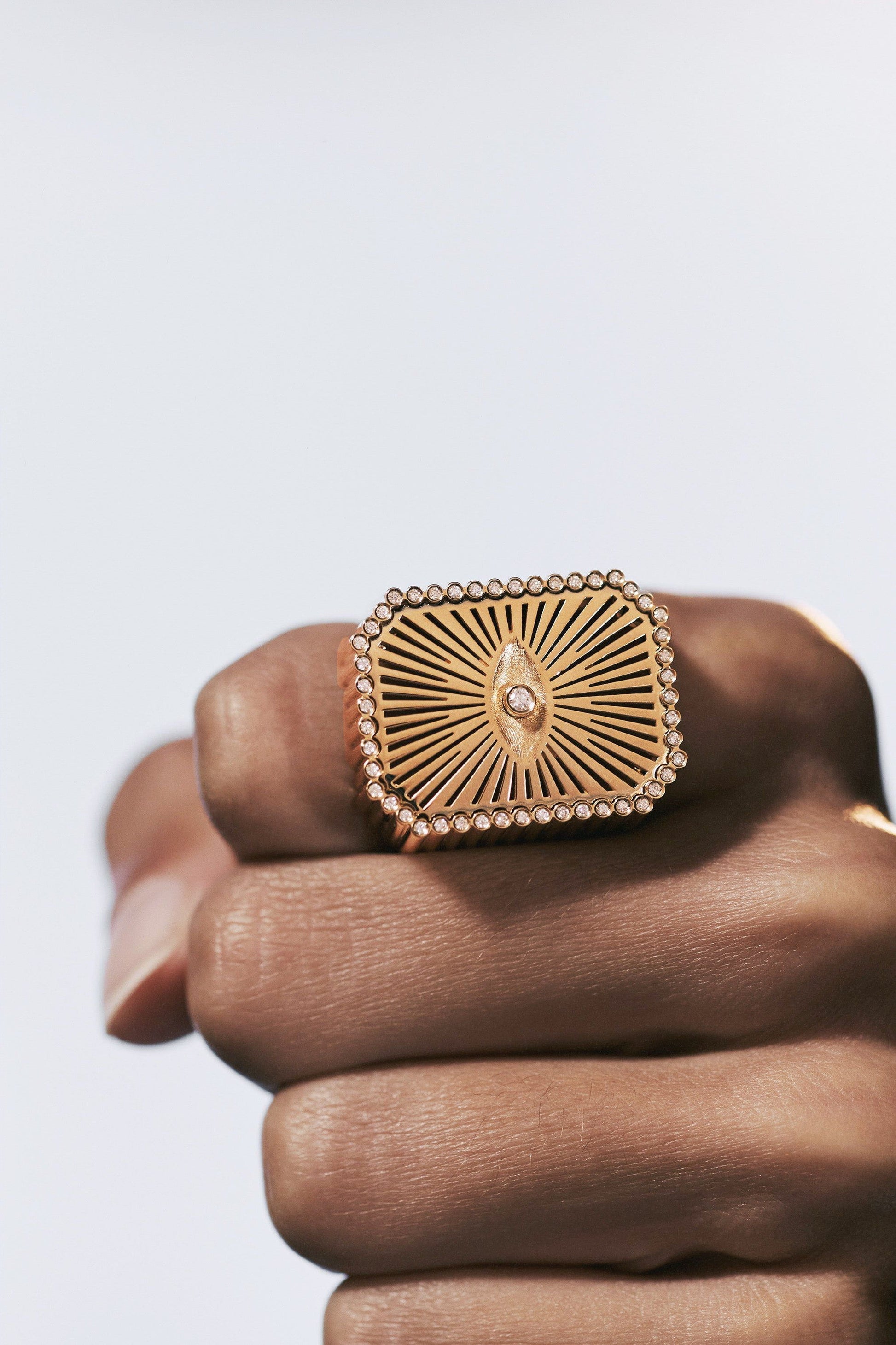 Eye scap ring - Marie Lichtenberg