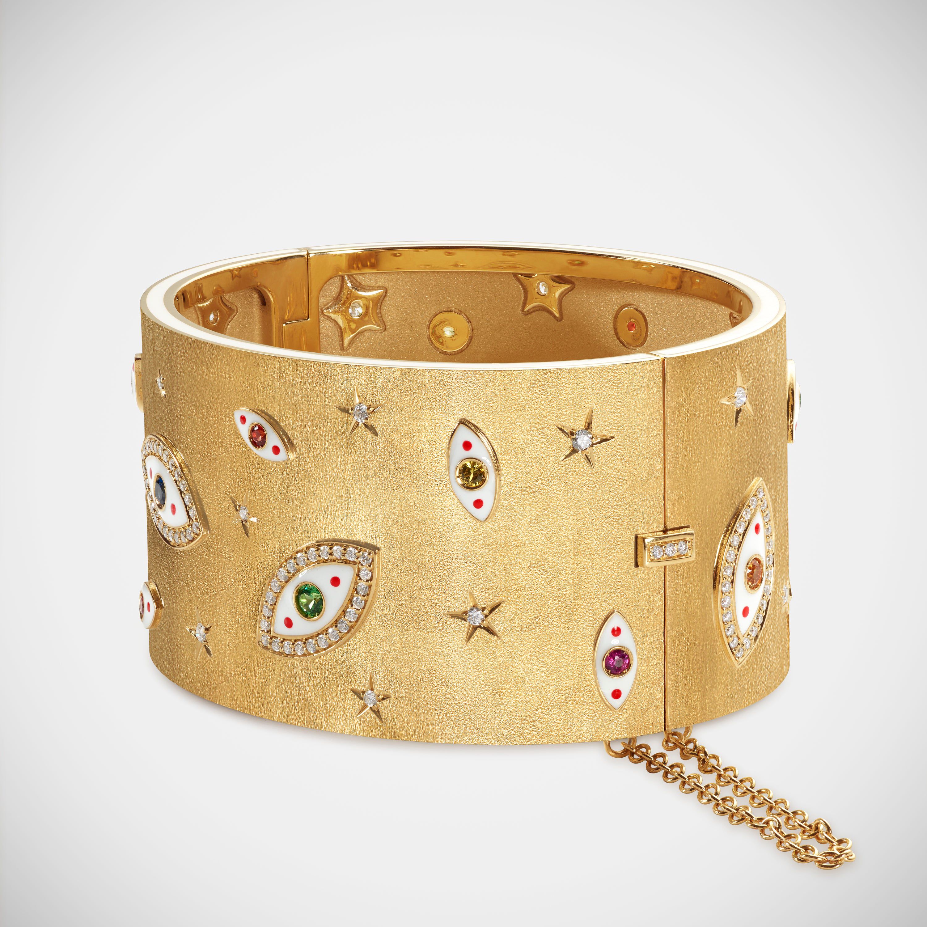 Marie Lichtenberg Staging Bracelet Eye XL Cuff Bracelet