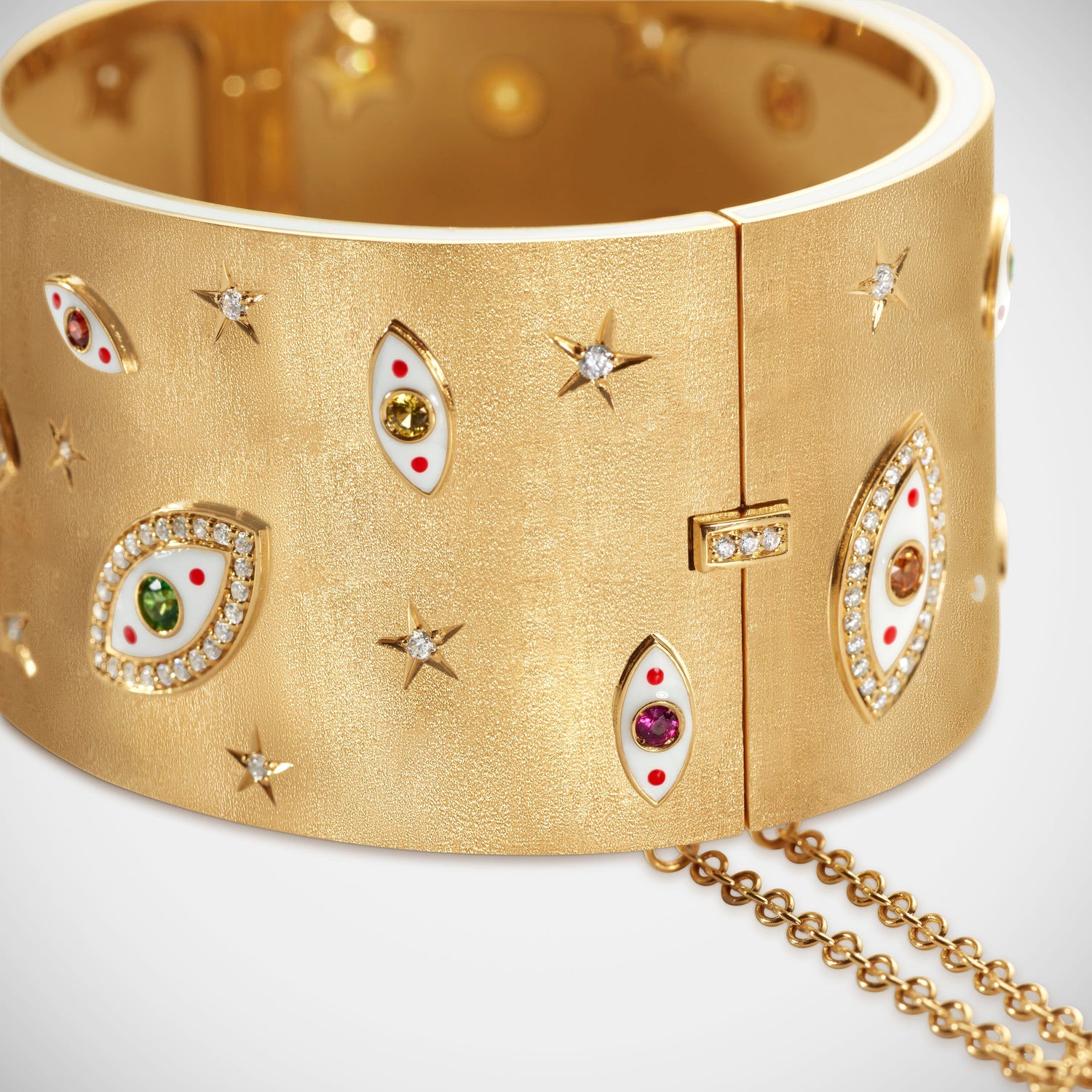 Marie Lichtenberg Staging Bracelet Eye XL Cuff Bracelet