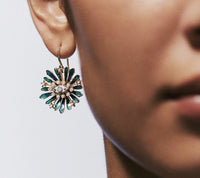 Marie Lichtenberg Staging Earring Flower earring blue