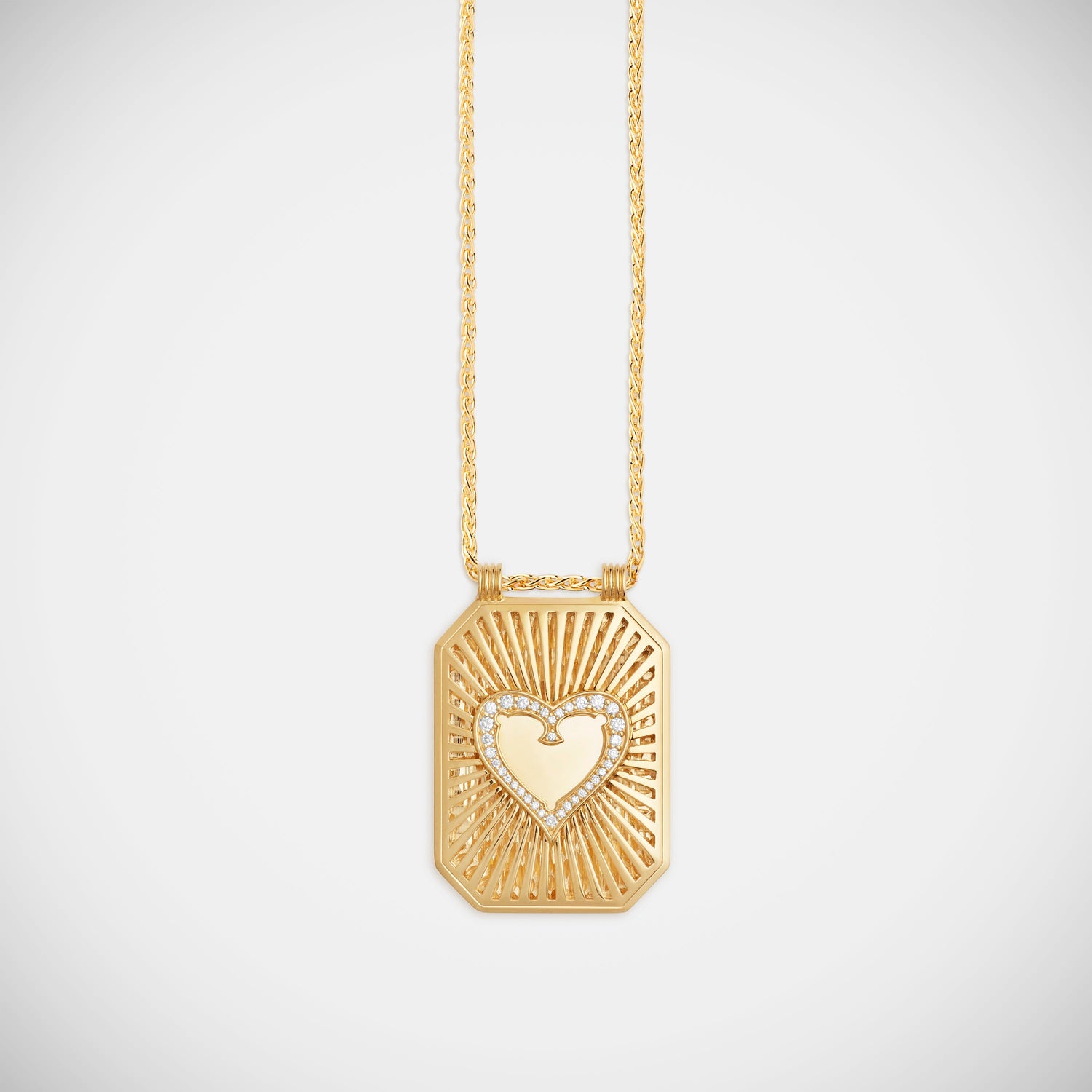 Marie Lichtenberg Staging Scapulaires Heart Diamond Scapular