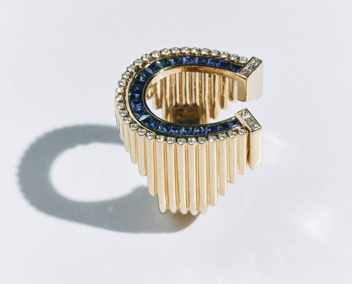 Marie Lichtenberg Staging Ring Horseshoe ring