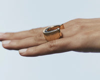 Marie Lichtenberg Staging Ring Horseshoe ring