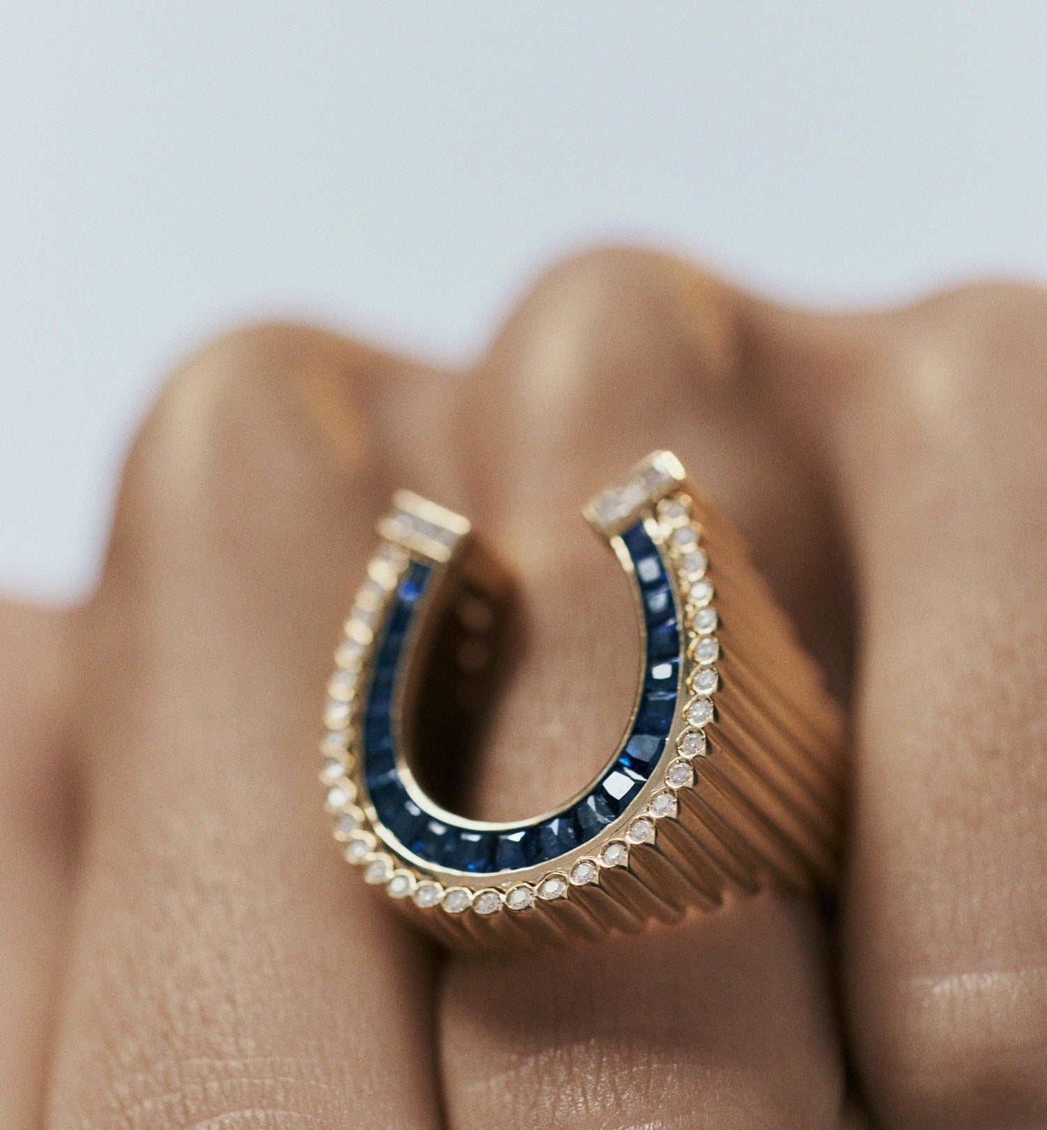 Marie Lichtenberg Staging Ring Horseshoe ring