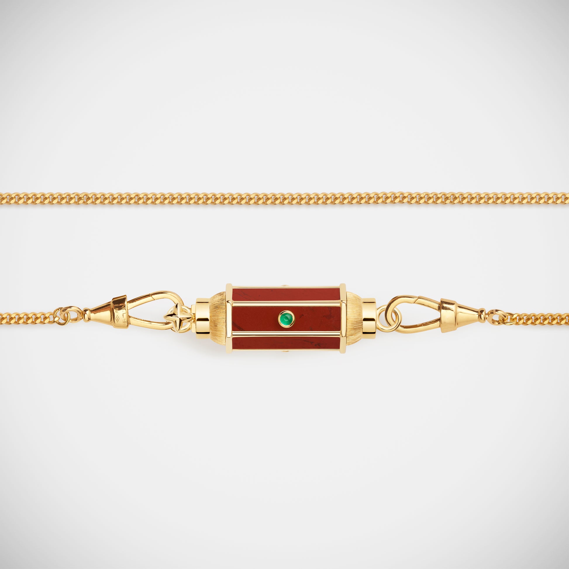 Marie Lichtenberg Staging Baby locket Jasper baby locket Necklace