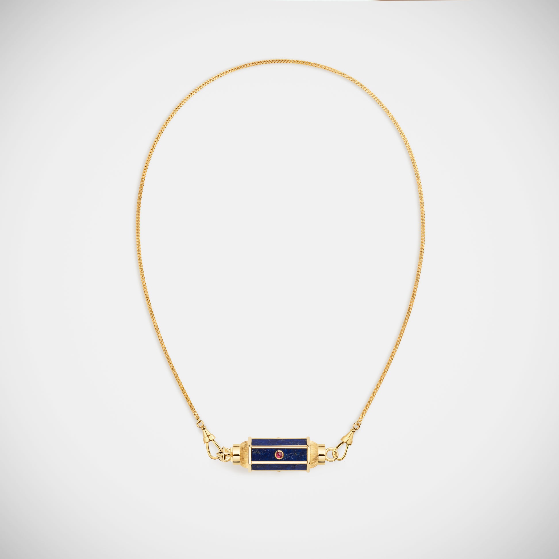 Marie Lichtenberg Staging Baby locket Lapis baby locket Necklace