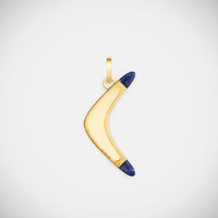 Marie Lichtenberg Staging Pendant Lapis Karma Charm