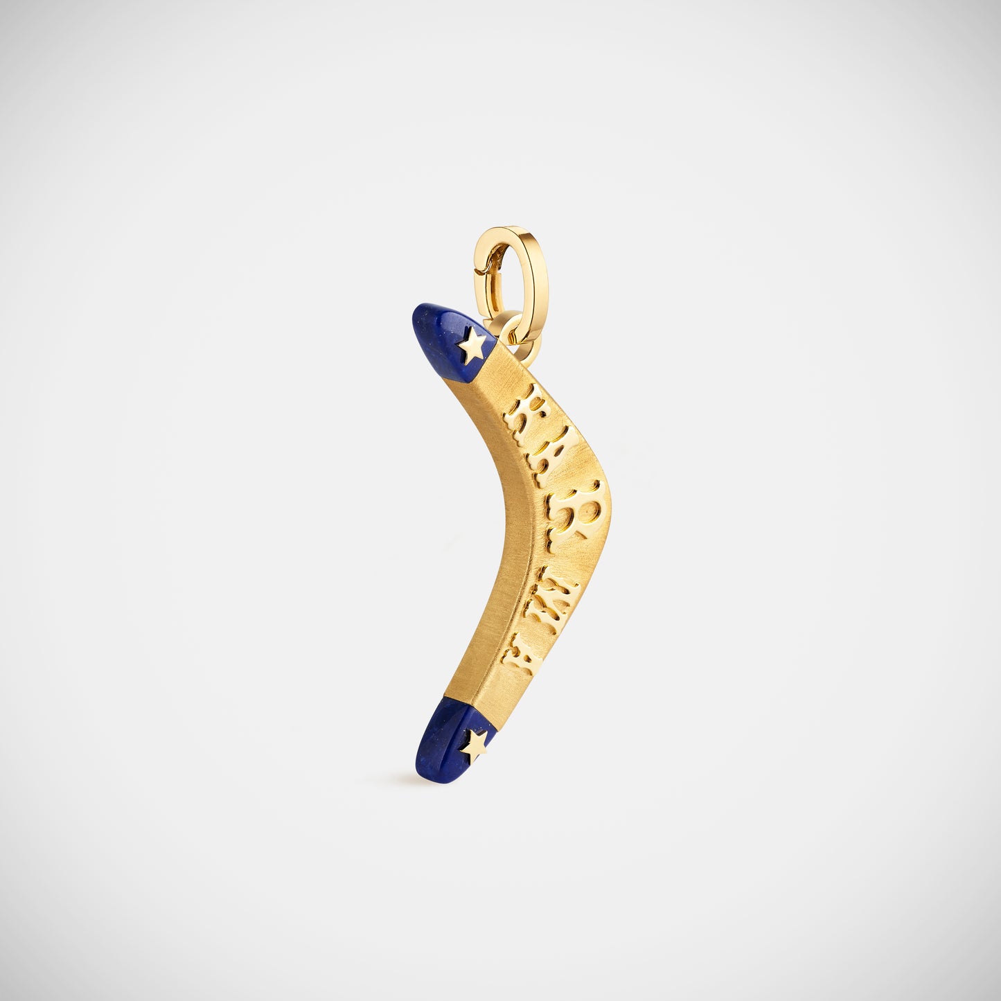 Marie Lichtenberg Staging Pendant Lapis Karma Charm