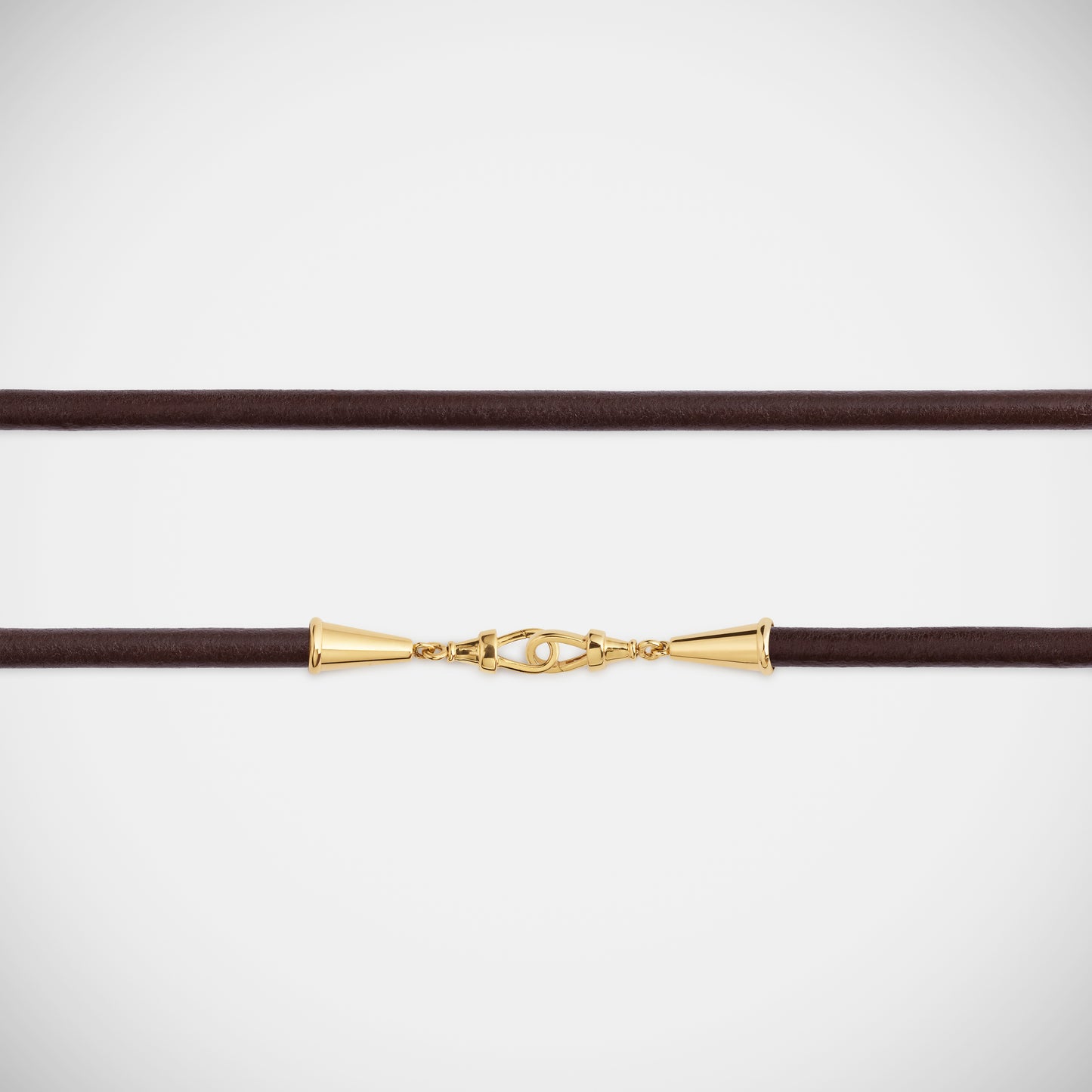 Marie Lichtenberg Staging Link Lasso Brown 42cm