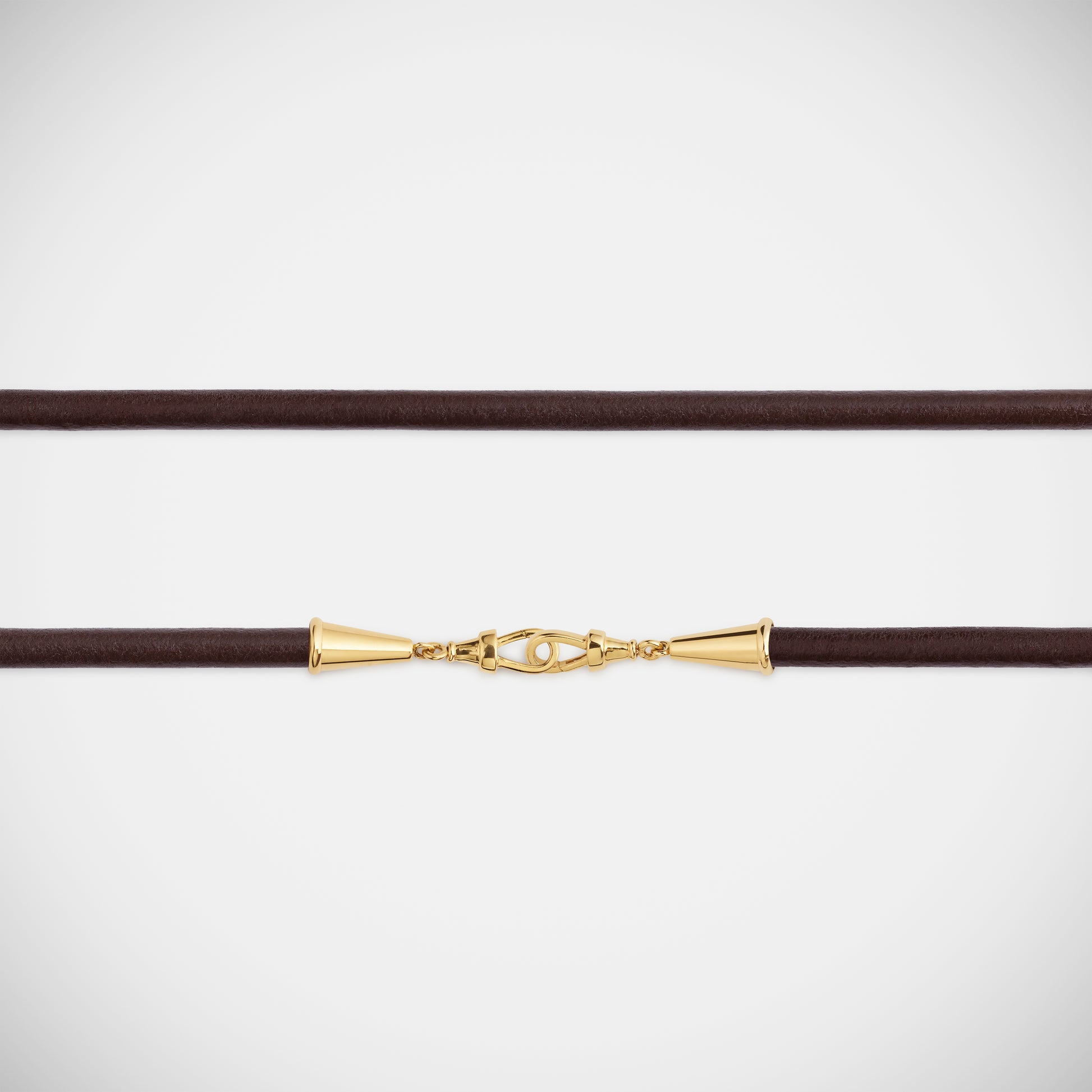 Marie Lichtenberg Staging Link Lasso Brown 42cm