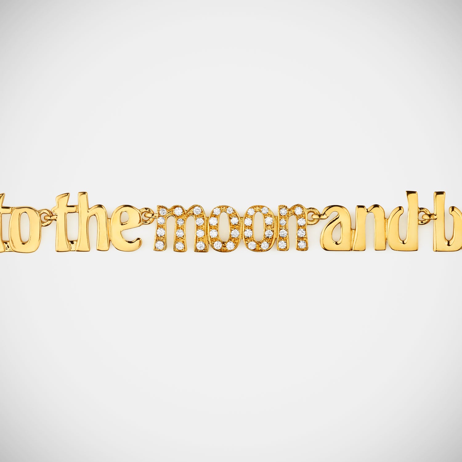 Marie Lichtenberg Staging Chain Love you chain 60cm