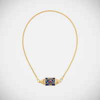 Marie Lichtenberg Staging Locket Love You Lapis Locket Necklace