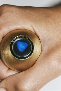 Marie Lichtenberg Staging Pendant Magic 8 Ball Gold