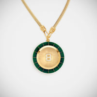Marie Lichtenberg Staging Pendant Magic 8 Ball Green