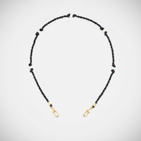 Marie Lichtenberg Staging Link Mauli Silky Blue and Black 35cm