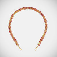 Marie Lichtenberg Staging Chain Mesh Ruby Rivière 37cm