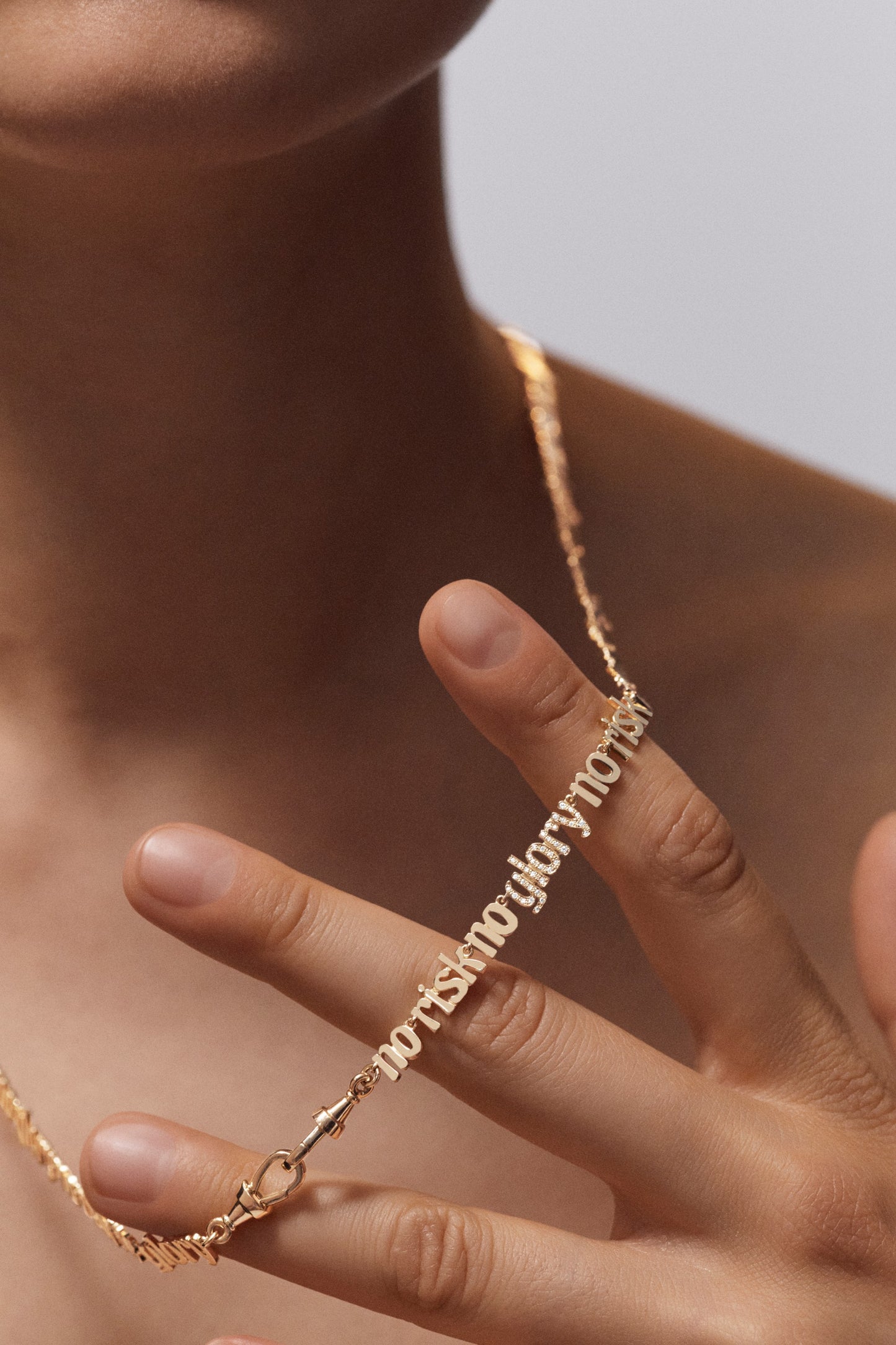 Marie Lichtenberg Staging Chain No risk no glory chain 60cm