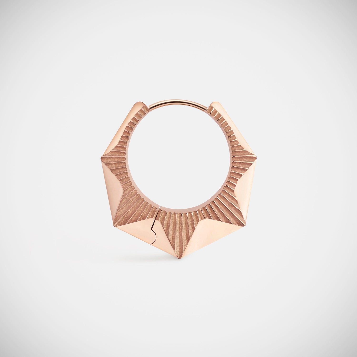 Marie Lichtenberg Staging Earring NYC Diamond Rose Earring large