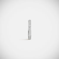 Marie Lichtenberg Staging Earring NYC Diamond White Earring medium