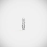 Marie Lichtenberg Staging Earring NYC Diamond White Earring small