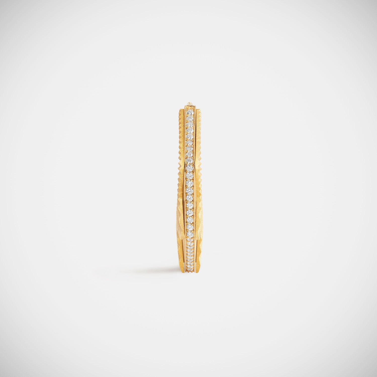 Marie Lichtenberg Staging Earring NYC Diamond Yellow Earring large