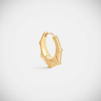 Marie Lichtenberg Staging Earring NYC Diamond Yellow Earring medium