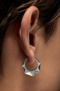 Marie Lichtenberg Staging Earring NYC White Earring large