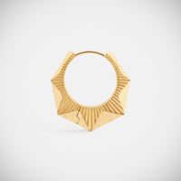 Marie Lichtenberg Staging Earring NYC Yellow Earring large