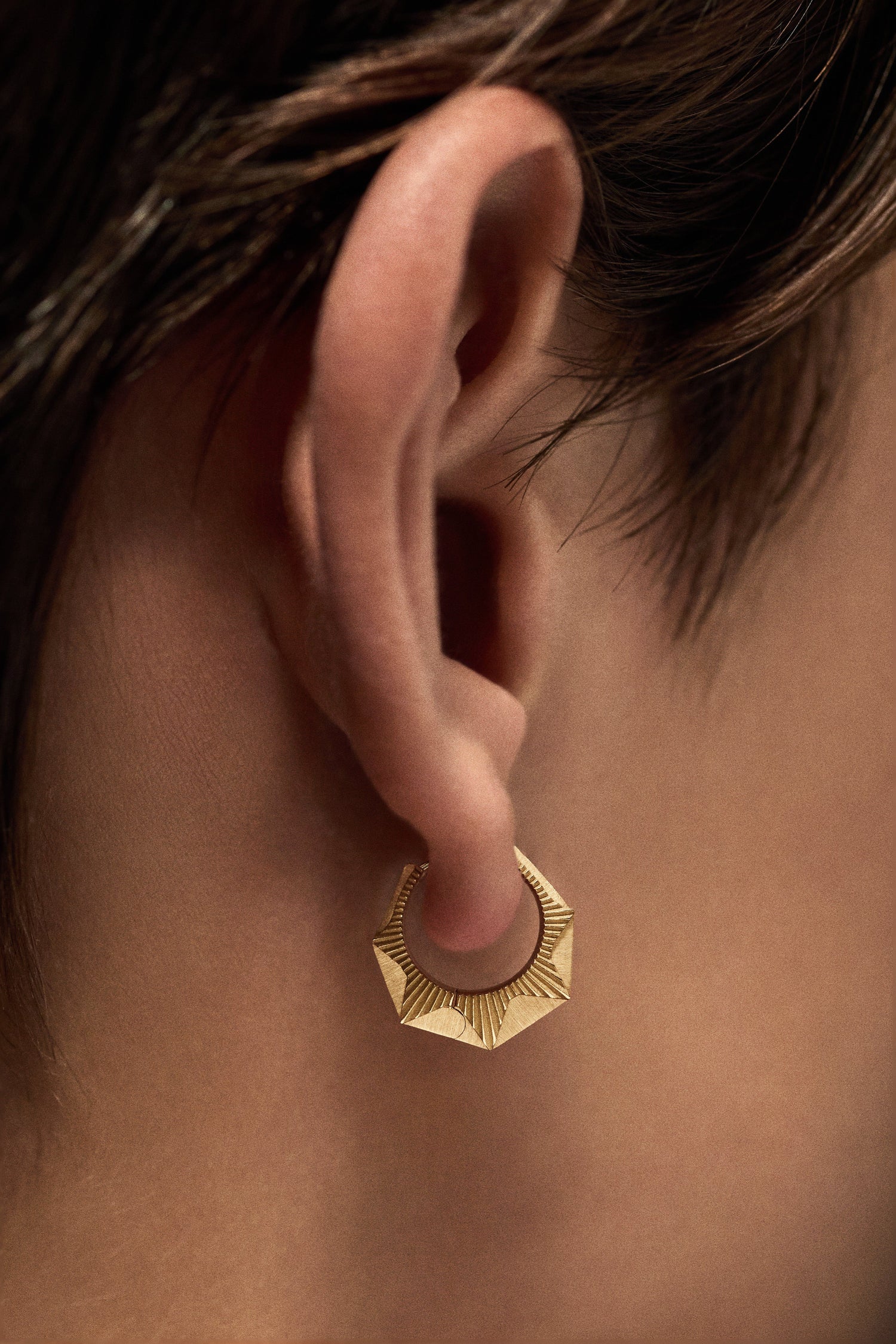 Marie Lichtenberg Staging Earring NYC Yellow Earring small