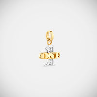 Marie Lichtenberg Staging Pendant One Diamond Pendant