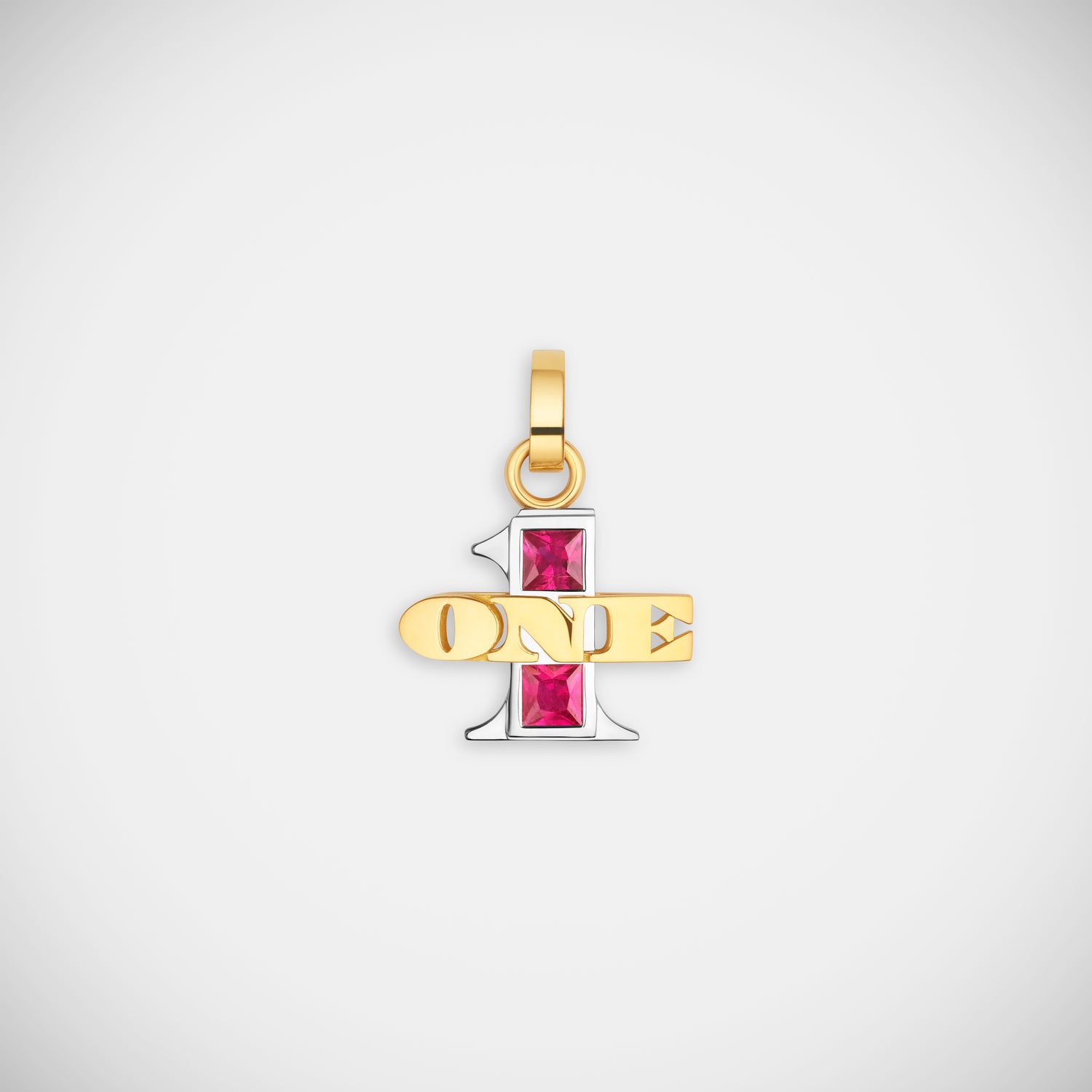 Marie Lichtenberg Staging Pendant One Ruby Pendant