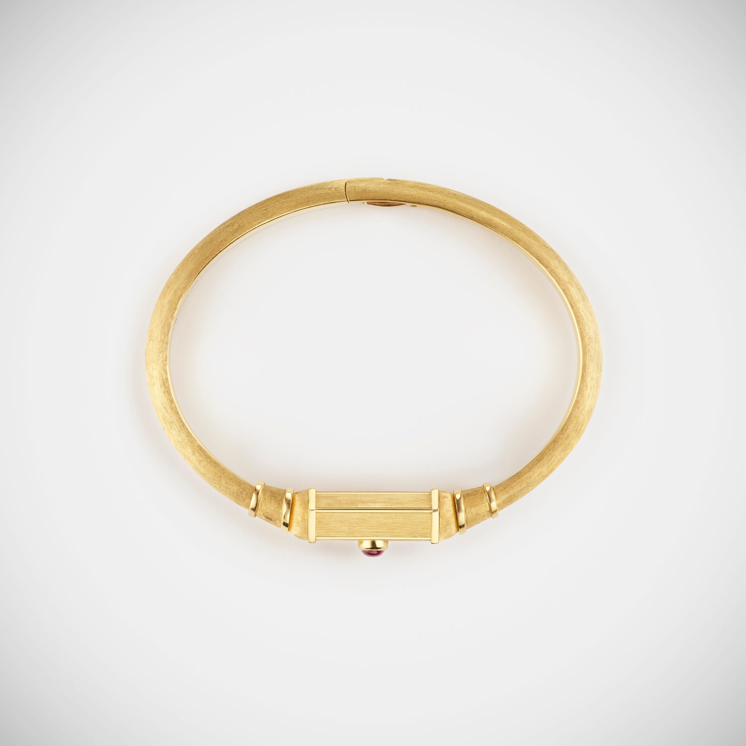 Marie Lichtenberg Staging Bracelet Ruby Baby Locket Bracelet