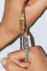 Marie Lichtenberg Staging Bracelet Ruby Baby Locket Bracelet