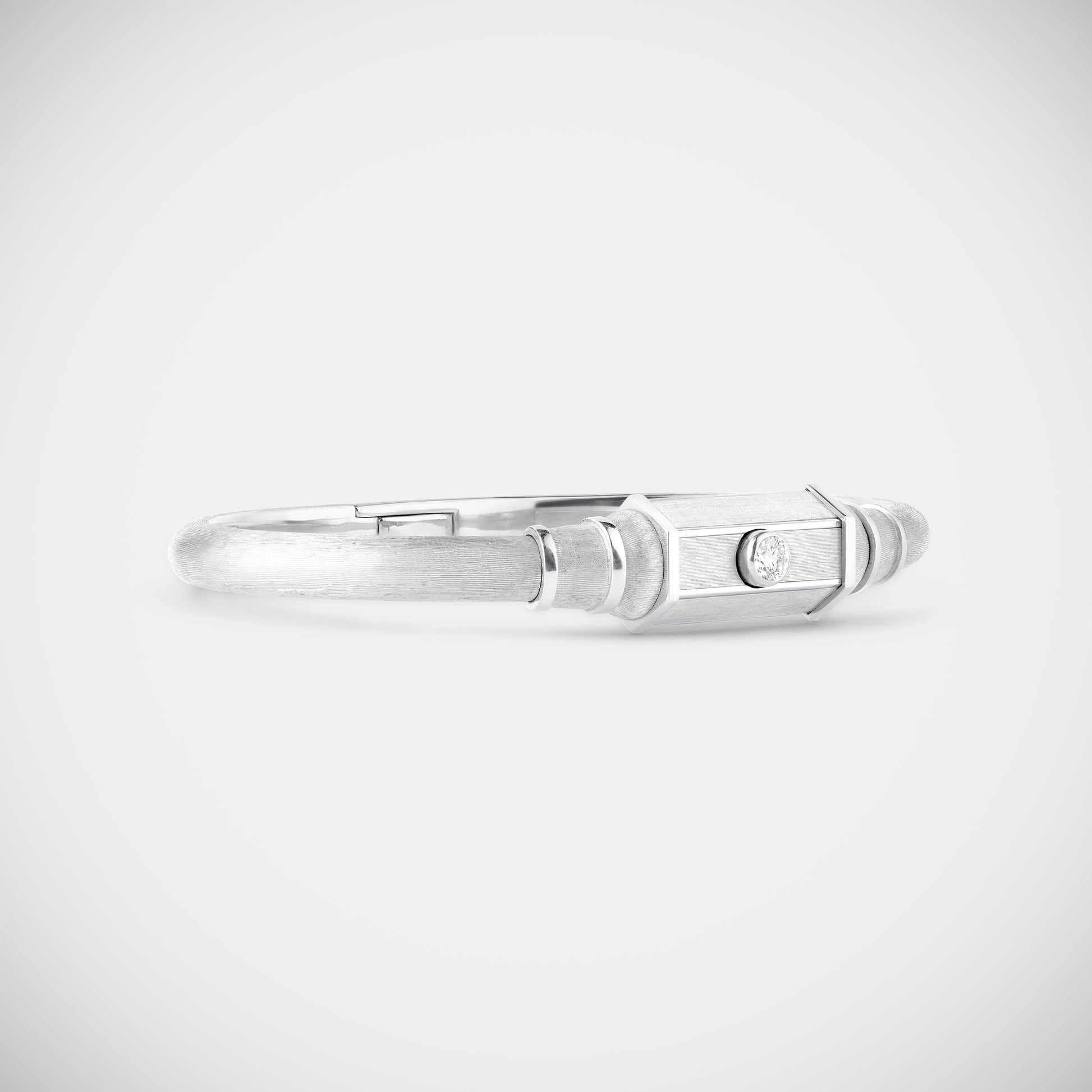 Marie Lichtenberg Staging Bracelet White Gold Baby Locket Bracelet