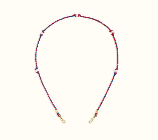 Marie Lichtenberg Staging Link Mauli red & navy 35cm