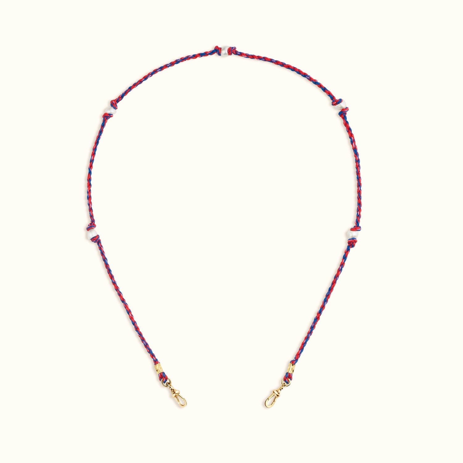 Marie Lichtenberg Staging Link Mauli red & navy 41cm