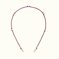 Marie Lichtenberg Staging Link Mauli red & navy 41cm